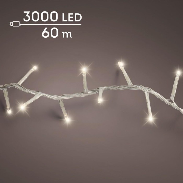 LUCE COMPACT ESTERNO 8 FUNZIONI 3000LED L.6MT.